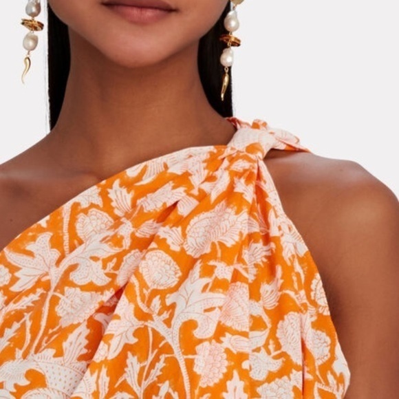 NWT Charina Sarte Botanica Knotted Floral Top Size‎ XS - Picture 4 of 11